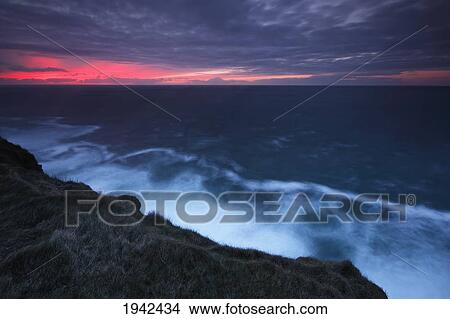 Picture - Cliffs And Coastline Of Loop Head; County Clare Ireland. Fotosearch