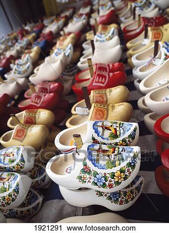 Clogs, Flower Market, Singel Canal View Large Photo Image Stock Image - Clogs, Flower Market, Singel Canal. Fotosearch