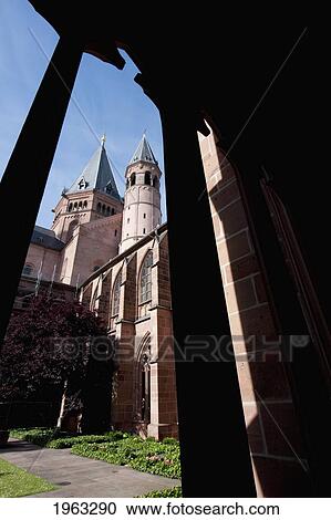 Cloister In The Mainzer Dom (Mainz Cathedral Or St. Martin's Cathedral), Mainz, Germany View Large Photo Image Stock Image - Cloister In The Mainzer Dom (Mainz Cathedral Or St. Martin's Cathedral), Mainz, Germany. Fotosearch