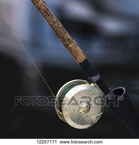 Close up of a fishing rod; Skeena-Queen Charlotte, British Columbia, Canada View Large Photo Image Stock Image - Close up of a fishing rod; Skeena-Queen Charlotte, British Columbia, Canada. Fotosearch