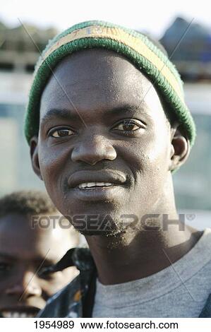 Close-up of a young man in Bamako, Mali View Large Photo Image Stock Photo - Close-up of a young man in Bamako, Mali. Fotosearch