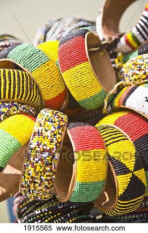 Close-Up Of Beaded Bangles View Large Photo Image Stock Photography - Close-Up Of Beaded Bangles. Fotosearch