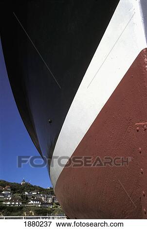 Close-Up Of Boat In Harbor View Large Photo Image Stock Photo - Close-Up Of Boat In Harbor. Fotosearch