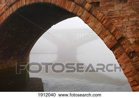 Stock Image - Close-Up Of Bridge, Berwick-Upon-Tweed, Northumberland, England, Uk. Fotosearch