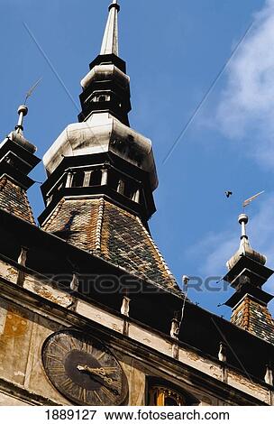 Stock Photo - Close-Up Of Clock Tower. Fotosearch
