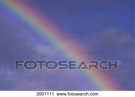 Close-Up Of Full Rainbow Across Blue Gray Sky View Large Photo Image Stock Image - Close-Up Of Full Rainbow Across Blue Gray Sky. Fotosearch