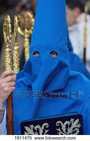 Close Up Of Man Wearing Hooded Mask At Semana Santa Easter Festival, Cadiz, Andalucia, Spain View Large Photo Image Stock Photography - Close Up Of Man Wearing Hooded Mask At Semana Santa Easter Festival, Cadiz, Andalucia, Spain. Fotosearch