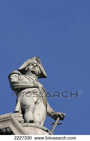 Close Up Of Nelson's Column, Trafalgar Square, London, Uk View Large Photo Image Stock Image - Close Up Of Nelson's Column, Trafalgar Square, London, Uk. Fotosearch