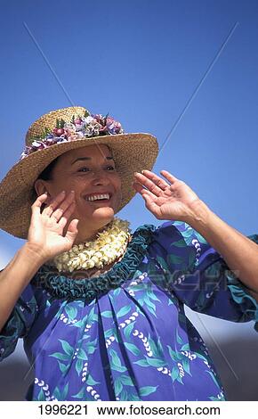 Close-Up Of Older Hawaiian Woman (Tutu) Dancing On Beach View Large Photo Image Stock Image - Close-Up Of Older Hawaiian Woman (Tutu) Dancing On Beach. Fotosearch
