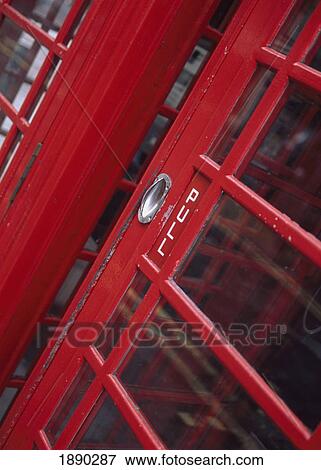 Close-Up Of Phone Box In London View Large Photo Image Stock Photo - Close-Up Of Phone Box In London. Fotosearch