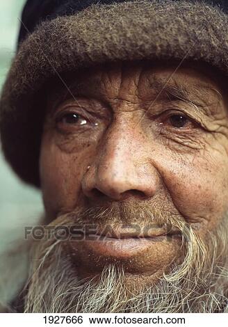 Close Up Of Senior Man In Hat View Large Photo Image Stock Photograph - Close Up Of Senior Man In Hat. Fotosearch