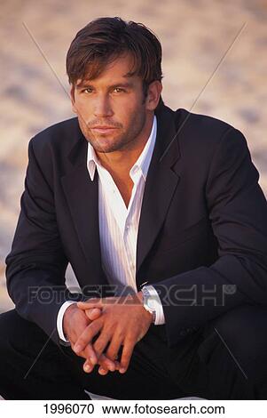 Close-Up Of Sexy Man In White Collar Shirt & Black Jacket View Large Photo Image Stock Image - Close-Up Of Sexy Man In White Collar Shirt & Black Jacket. Fotosearch