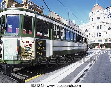 Close-Up Of The Side Of A Green Tram View Large Photo Image Stock Image - Close-Up Of The Side Of A Green Tram. Fotosearch