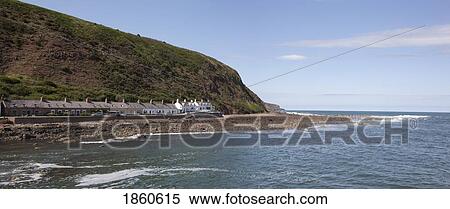 Coastal Village, Burnmouth, Scottish Borders, Scotland View Large Photo Image Stock Photography - Coastal Village, Burnmouth, Scottish Borders, Scotland. Fotosearch