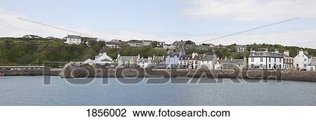 Coastal Village, Portpatrick, Dumfries And Galloway, Scotland View Large Photo Image Stock Image - Coastal Village, Portpatrick, Dumfries And Galloway, Scotland. Fotosearch