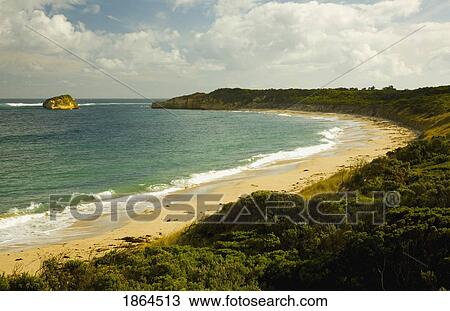 Coastline Of The Bay Of Islands Coastal Park, Victoria, Australia View Large Photo Image Stock Image - Coastline Of The Bay Of Islands Coastal Park, Victoria, Australia. Fotosearch