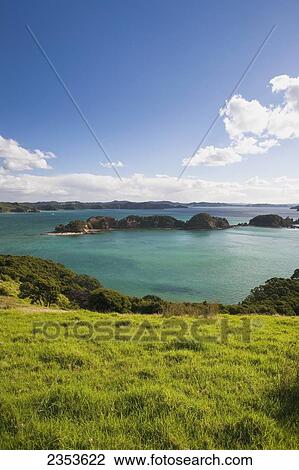 Coastline Of Urupukapuka Island, The Largest Of All The Islands In The Bay Of Islands; New Zealand View Large Photo Image Stock Image - Coastline Of Urupukapuka Island, The Largest Of All The Islands In The Bay Of Islands; New Zealand. Fotosearch