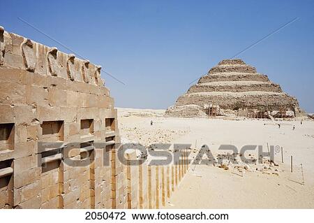 Cobra Wall Of The South Tomb And Step Pyramid Of Djoser, Saqqara, Al Jizah, Egypt View Large Photo Image Stock Image - Cobra Wall Of The South Tomb And Step Pyramid Of Djoser, Saqqara, Al Jizah, Egypt. Fotosearch