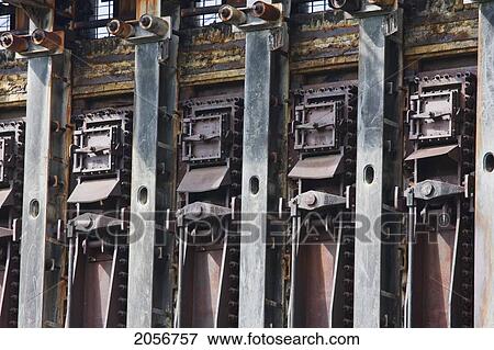 Stock Photo - Coke Furnaces Of The Zollverein Coking Plant, Essen, North Rhine-Westphalia, Germany. Fotosearch