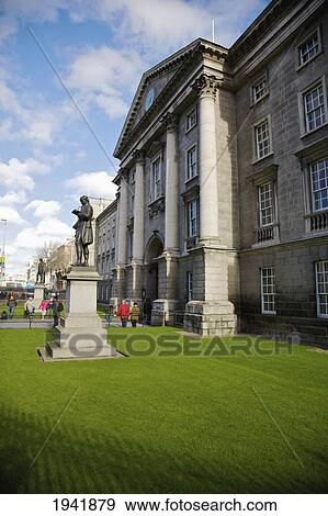 Stock Photo - College Green; Dublin Ireland. Fotosearch