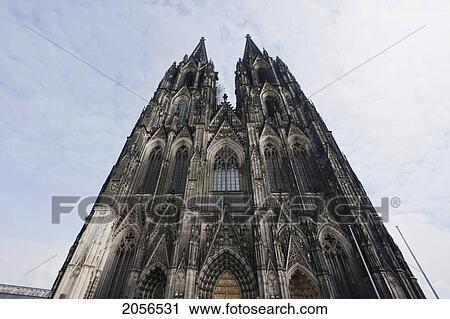 Stock Image - Cologne Cathedral, Cologne, North Rhine-Westphalia, Germany. Fotosearch