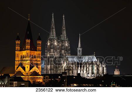 Stock Image - Cologne Cathedral; Germany. Fotosearch