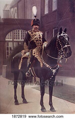 Colonel Of The 10Th Hussars, H. R. H. The Prince Of Wales. George Frederick Ernest Albert, Later King George V. From The Book South Africa And The Transvaal War, Volume 1 By Louis Creswicke, Published 1900. View Large Photo Image Stock Photo - Colonel Of The 10Th Hussars, H. R. H. The Prince Of Wales. George Frederick Ernest Albert, Later King George V. From The Book South Africa And The Transvaal War, Volume 1 By Louis Creswicke, Published 1900.. Fotosearch
