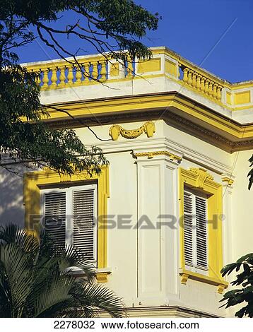 Colonial Building-Detail. Vedado. Havana. Cuba View Large Photo Image Stock Image - Colonial Building-Detail. Vedado. Havana. Cuba. Fotosearch