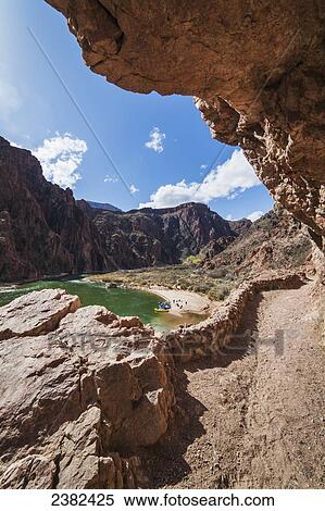 Stock Photography - Colorado River, Grand Canyon National Park; Arizona, United States of America. Fotosearch