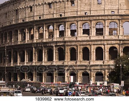 Colosseum; Rome, Italy View Large Photo Image Stock Image - Colosseum; Rome, Italy. Fotosearch