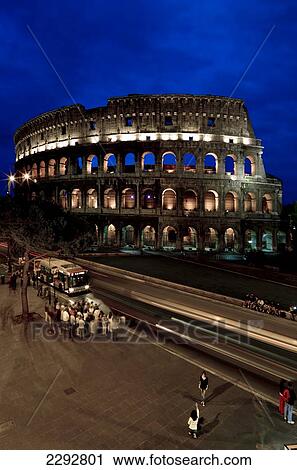 Stock Image - Colosseum, Rome, Italy. Fotosearch