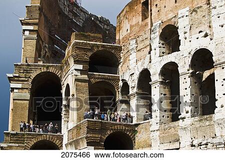 Colosseum; Rome Italy View Large Photo Image Stock Photograph - Colosseum; Rome Italy. Fotosearch