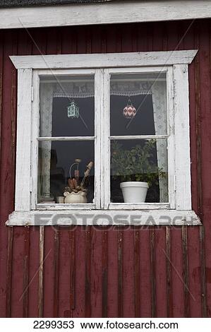 Stock Image - Colourful Houses Around Ilulissat On The West Coast Of Greenland.. Fotosearch