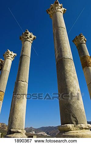 Stock Photo - Column In Capitol In Ancient Roman City. Fotosearch