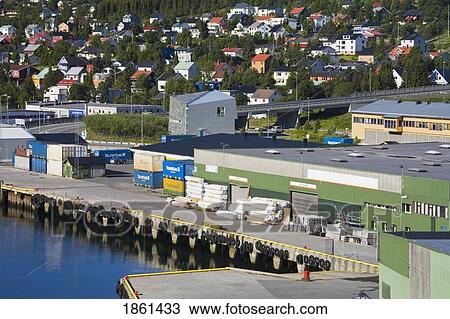 Commercial Docks, Tromso, Troms County, Norway, Scandinavia View Large Photo Image Stock Image - Commercial Docks, Tromso, Troms County, Norway, Scandinavia. Fotosearch