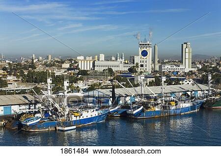 Picture - Commercial Fishing Boats, Mazatlan, Sinaloa, Mexico. Fotosearch