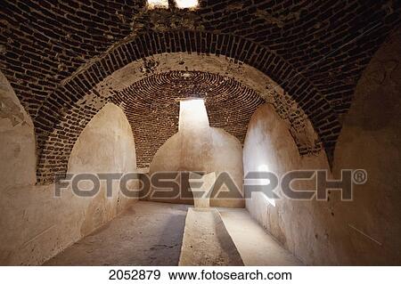 Communal Dining Room In The Monastery Of Saint Macarius The Great, Wadi El Natrun, Egypt View Large Photo Image Stock Photo - Communal Dining Room In The Monastery Of Saint Macarius The Great, Wadi El Natrun, Egypt. Fotosearch