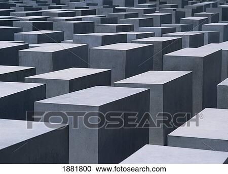 Concrete Blocks At Jewish Holocaust Memorial View Large Photo Image Stock Image - Concrete Blocks At Jewish Holocaust Memorial. Fotosearch