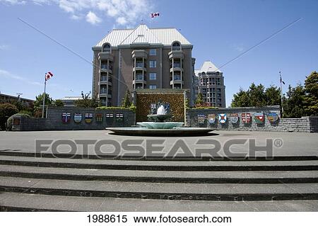 Stock Photography - Confederation Garden, Victoria, British Columbia, Canada. Fotosearch