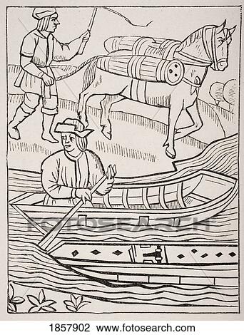 Conveyance Of Fish By Water And Land. 19Th Century Copy Of Engraving In The Royal Statutes Of The Provostship Of Merchants 1528 View Large Photo Image Stock Image - Conveyance Of Fish By Water And Land. 19Th Century Copy Of Engraving In The Royal Statutes Of The Provostship Of Merchants 1528. Fotosearch