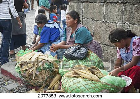 Cooked Corn Vendors, Antigua, Sacatep View Large Photo Image Stock Image - Cooked Corn Vendors, Antigua, Sacatep. Fotosearch