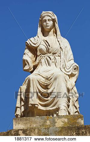 Copy Of The Statue Of The Goddess Ceres In The Roman Theatre Built In The First Century B. C.; Merida, Badajoz Province, Spain View Large Photo Image Stock Photo - Copy Of The Statue Of The Goddess Ceres In The Roman Theatre Built In The First Century B. C.; Merida, Badajoz Province, Spain. Fotosearch