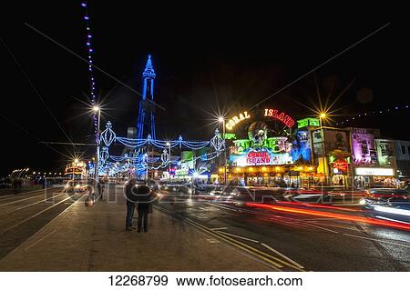 Stock Photo - Coral Island; Blackpool, Lancashire, England. Fotosearch