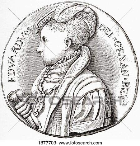 Coronation Medal Of Edward Vi. Edward Vi, 1537 To 1553. King Of England And Ireland. From The Book Short History Of The English People By J. R. Green, Published London 1893. View Large Photo Image Stock Image - Coronation Medal Of Edward Vi. Edward Vi, 1537 To 1553. King Of England And Ireland. From The Book Short History Of The English People By J. R. Green, Published London 1893.. Fotosearch