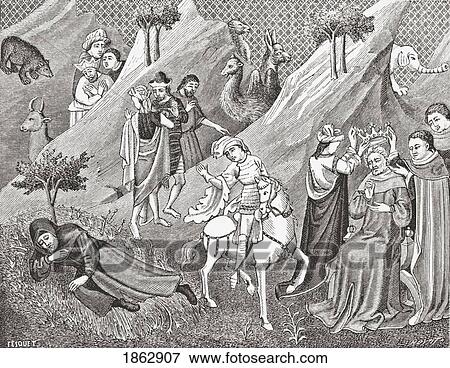 Coronation Of The Great Khan, First King Of Tartary. After A Miniature From A 15Th Century Manuscript Fleur Des Histoires De La Terre D'orient. From Science And Literature In The Middle Ages By Paul Lacroix Published London 1878 View Large Photo Image Stock Photo - Coronation Of The Great Khan, First King Of Tartary. After A Miniature From A 15Th Century Manuscript Fleur Des Histoires De La Terre D'orient. From Science And Literature In The Middle Ages By Paul Lacroix Published London 1878. Fotosearch