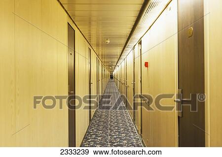 Corridor Of Cruise Ship View Large Photo Image Stock Photo - Corridor Of Cruise Ship. Fotosearch