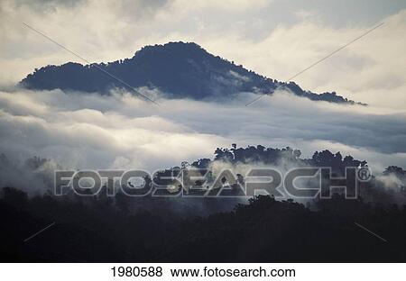 Costa Rica, Mountain surrounded by clouds; Irazu National Park View Large Photo Image Stock Photo - Costa Rica, Mountain surrounded by clouds; Irazu National Park. Fotosearch