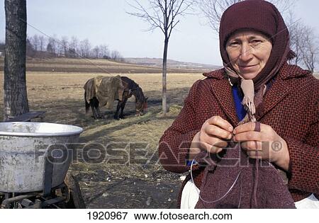 Stock Photo - Country Woman. Fotosearch