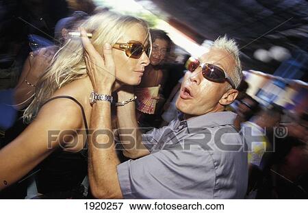Couple Clubbing, Space ( Club ) View Large Photo Image Stock Photo - Couple Clubbing, Space ( Club ). Fotosearch