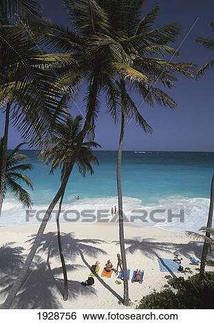 Stock Photograph - Couple On Bottom Bay Beach. Fotosearch
